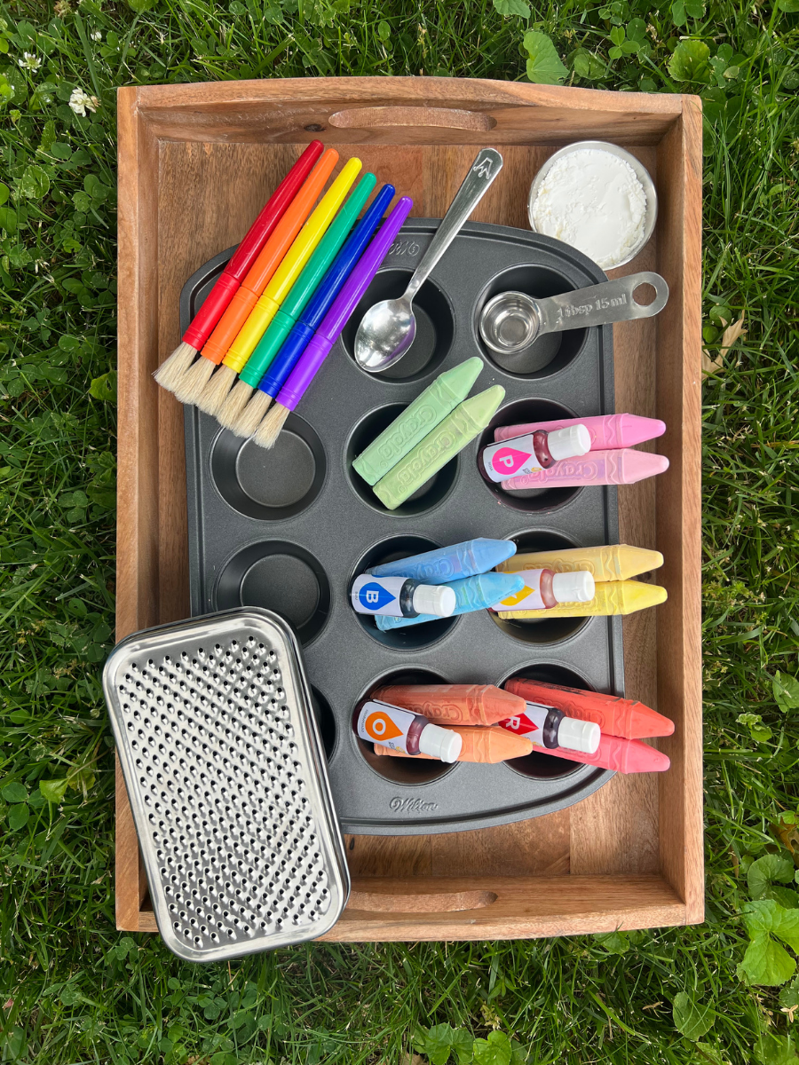 Muffin Tray Chalk - DIY - Playgarden Online