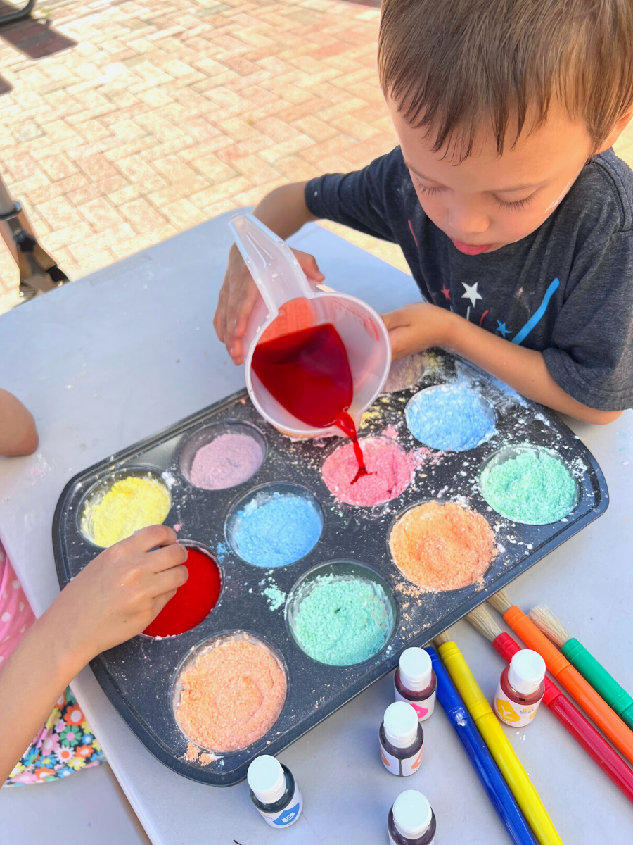 Muffin Tray Chalk - DIY - Playgarden Online