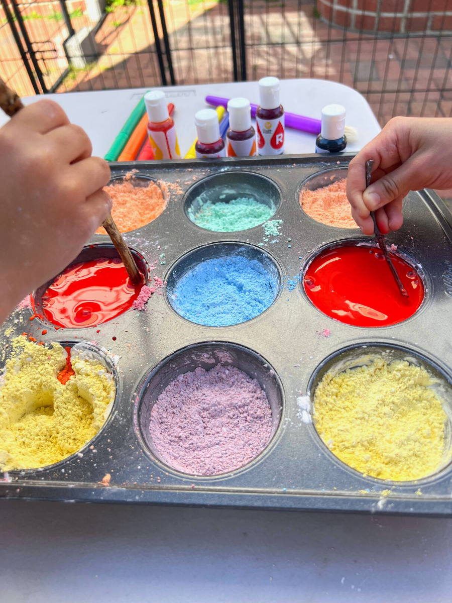 Muffin Tray Chalk - DIY - Playgarden Online