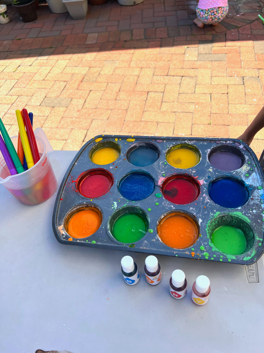 Muffin Tray Chalk - DIY - Playgarden Online