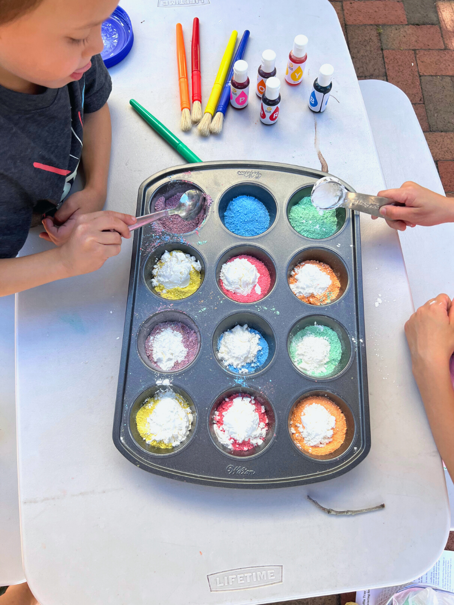 Muffin Tray Chalk - DIY - Playgarden Online