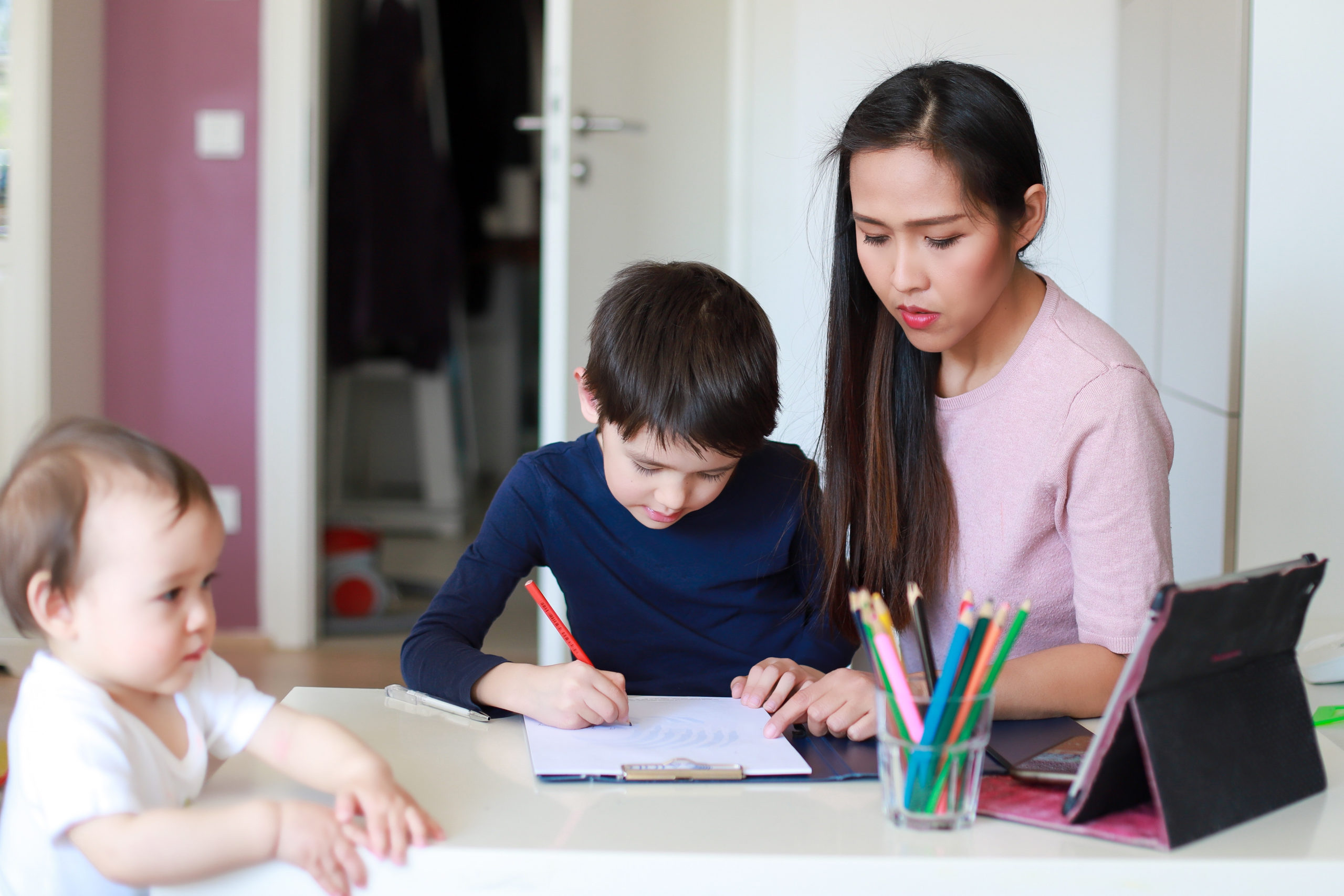 How To Homeschool with a Baby or Toddler at Home - Playgarden Online